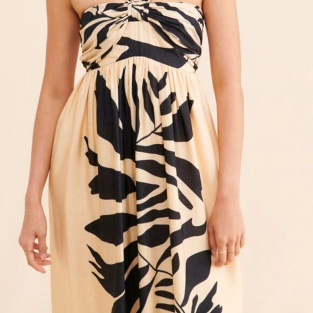 New! Anthropologie Let Me Be One-Shoulder Maxi Dress, 1X - Picture 2 of 16